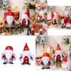 Charming Christmas No-face Doll Decoration Plush Gnome For Seasonal Celebrations
