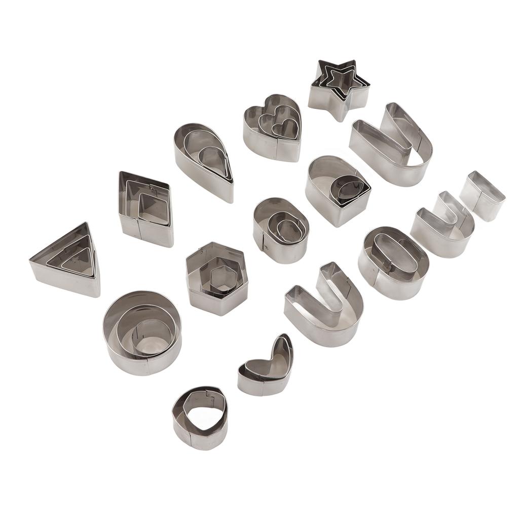 Polymer Clay Cutters Set 126 Pcs Clay Cutters Earring Hook Ear Studs Polymer Clay Earring Kit for DIY Jewelry Making