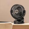NA Clip Fan USB Fan Desktop Electric Fan Mini Car Fan Mute Rechargeable Small Fan Handheld Fan