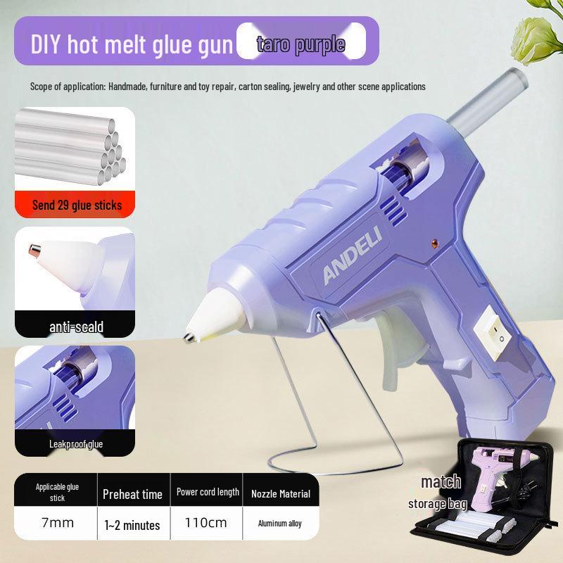 Kids' DIY Anti-Scald Multi-Function Hot Melt Glue Gun