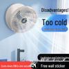 Foldable Ultra-Quiet Wall-Mounted Electric Fan with Water Cooling for Kitchen and Bathroom