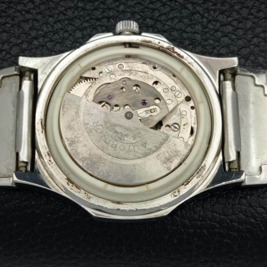 USED MALYSIAK AUTOMATIC SWISS MENS DATE ORIGINAL DIAL WATCH a432794-2 R113-a432794