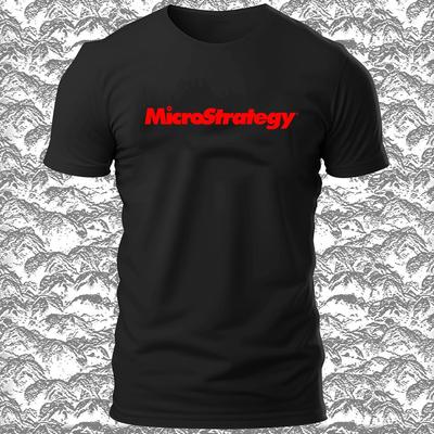 New Microstrategy Logo Funny Men's T-Shirt Size S To 5XL Made In USA Unisex T-Shirt