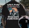 Walk Away Im A Grumpy Old Man Generation X T-T-Shirt