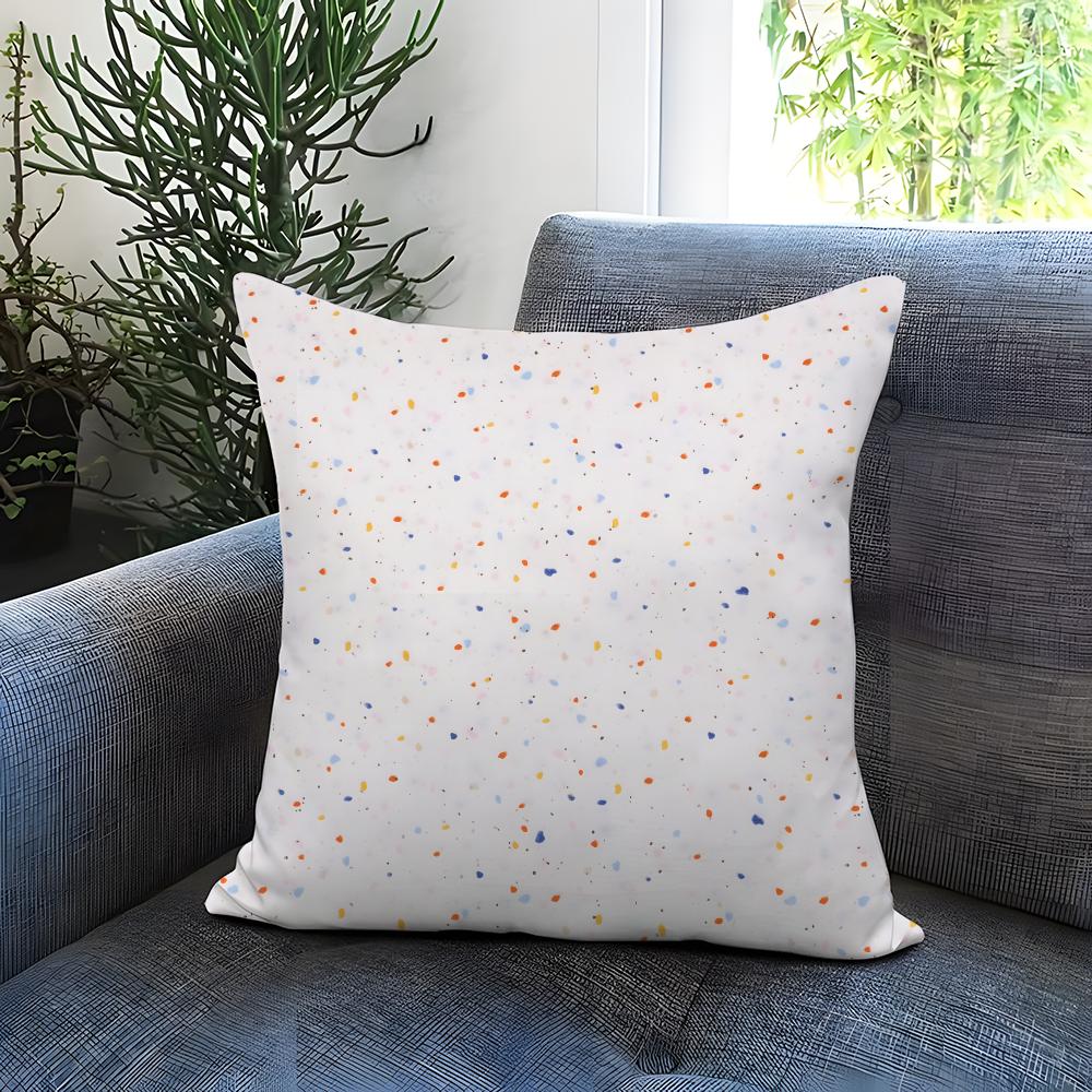 Starry Sky Texture Cushion Cover Comfortable Reversible Pillow Cover Ideal for Car Sofa Bedroom  Beyond