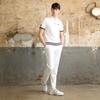 AVAVE Men'S Simple Chino Pants White