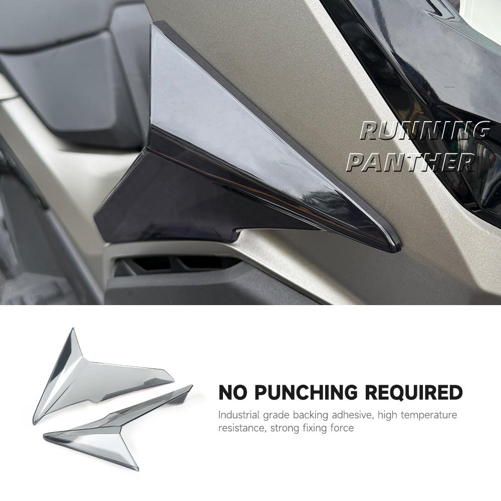 Für Honda 350ADV 350 ADV 350 adv 2022- Die neue Motorrad-Seitenverkleidung, Seitenabdeckung, Flügel-Windabweiser-Spoiler wird verwendet