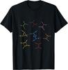 Noether Sym Quantum Physics FeynUnisex Diagrams Science Basics TShirt Cotton Graphic T Shirts Unisexs Clothing Camisas Streetwear