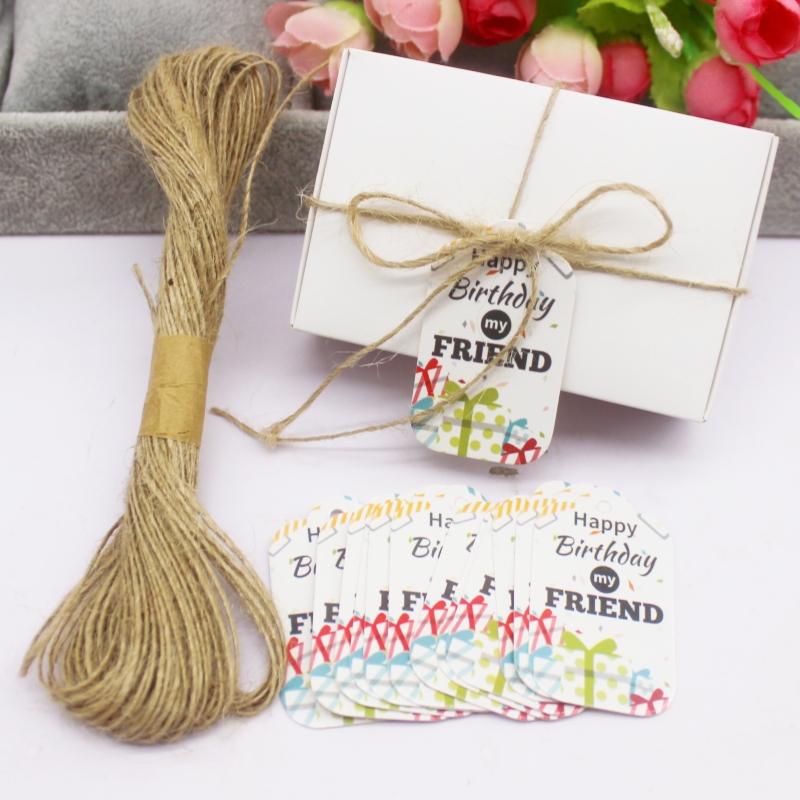 3x5cm 100 Teacher's Day elevators, Happy Teacher's Day, Happy Birthday tags, and holiday cards