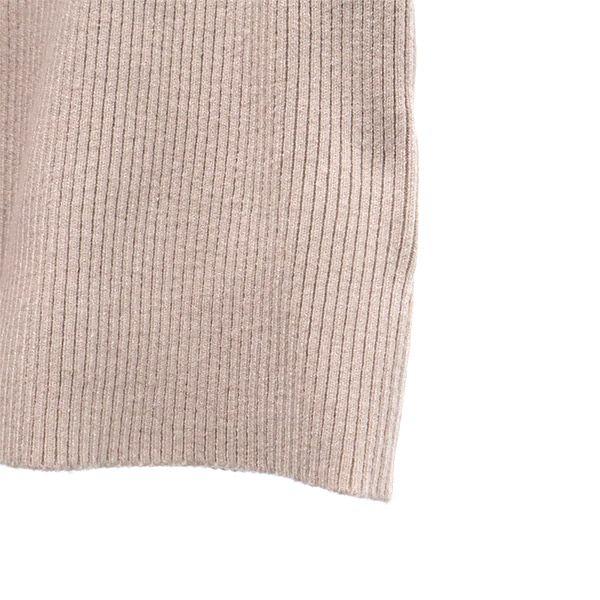SNIDEL Long Sleeve Docking Rib Knit Sweater F Gurege Women Used