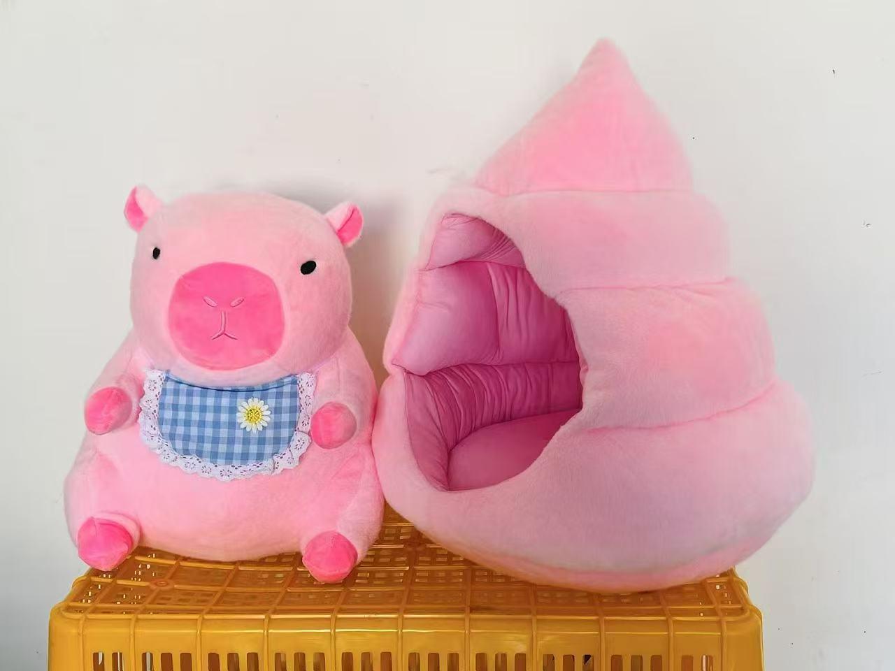 

Капибара Милая Плюшевая Кукла с Подушкой-Какашкой Плюшевая Игрушка 30cm 0.3kg