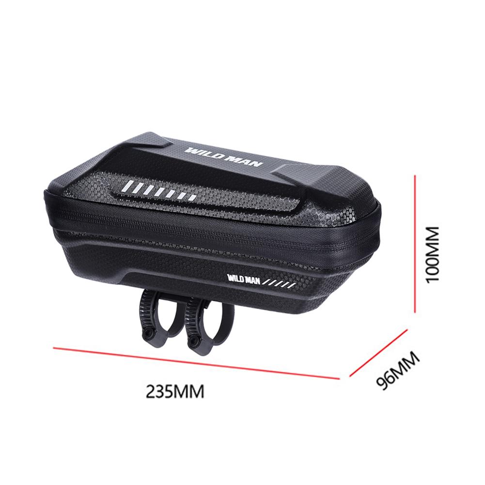 1-5L EVA Hard Shell Electric Scooter Front Bag Waterproof Bike Bicycle Hanging Bag for Xiaomi M365 Electric Scooter Accessories