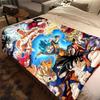 1PC Dragon Ball Super  Print Flannel Blanket, High Quality All Seasons, Home Decor, Warmth and Comfort, Perfect for Christmas Gifts