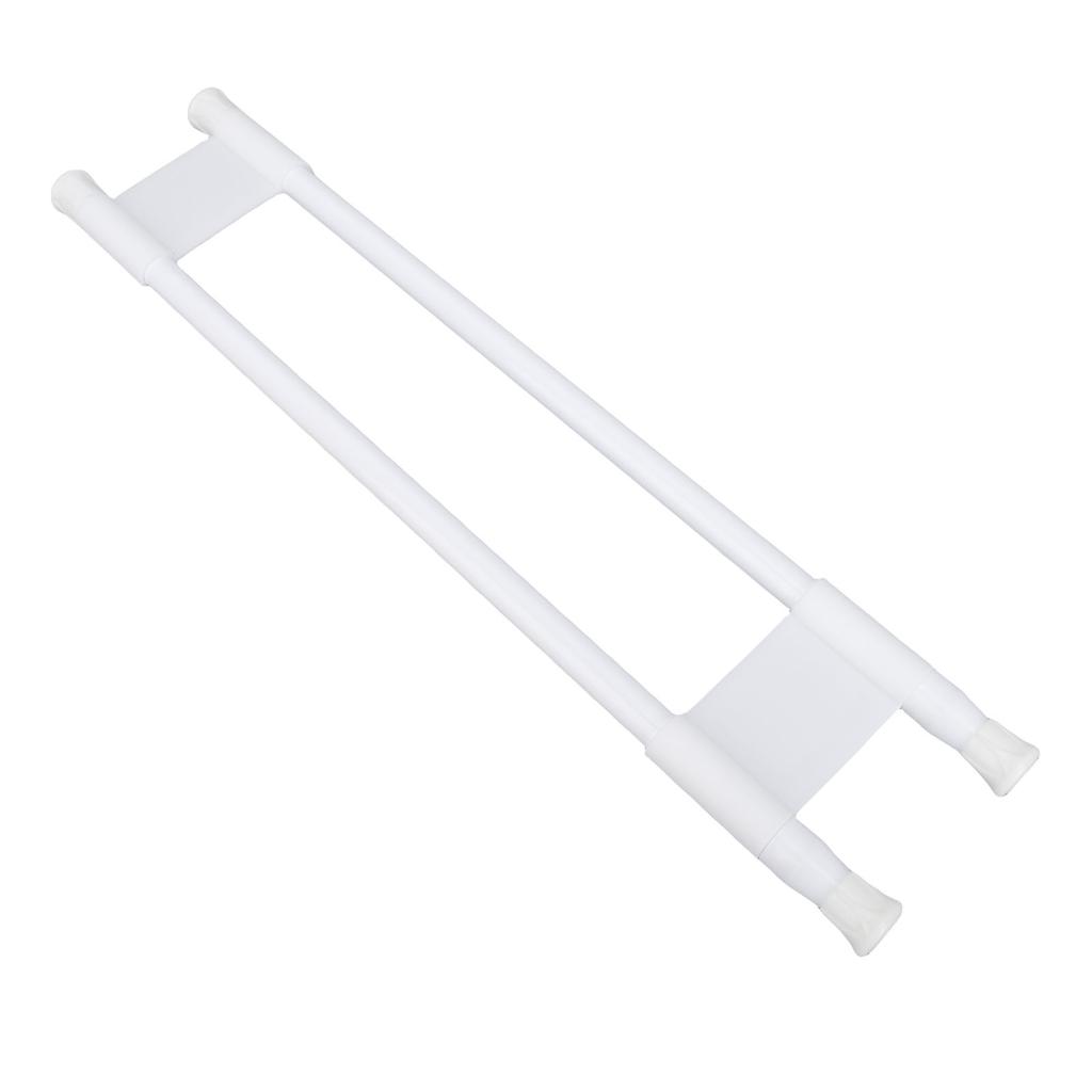 2PCS RV Refrigerator Bar Double Row 16in 28in Adjustable RV Refrigerator Tension Rods for Travel
