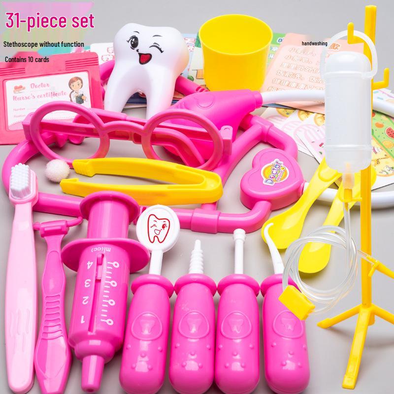 

Детский кукольный домик и набор для ролевой игры в доктора