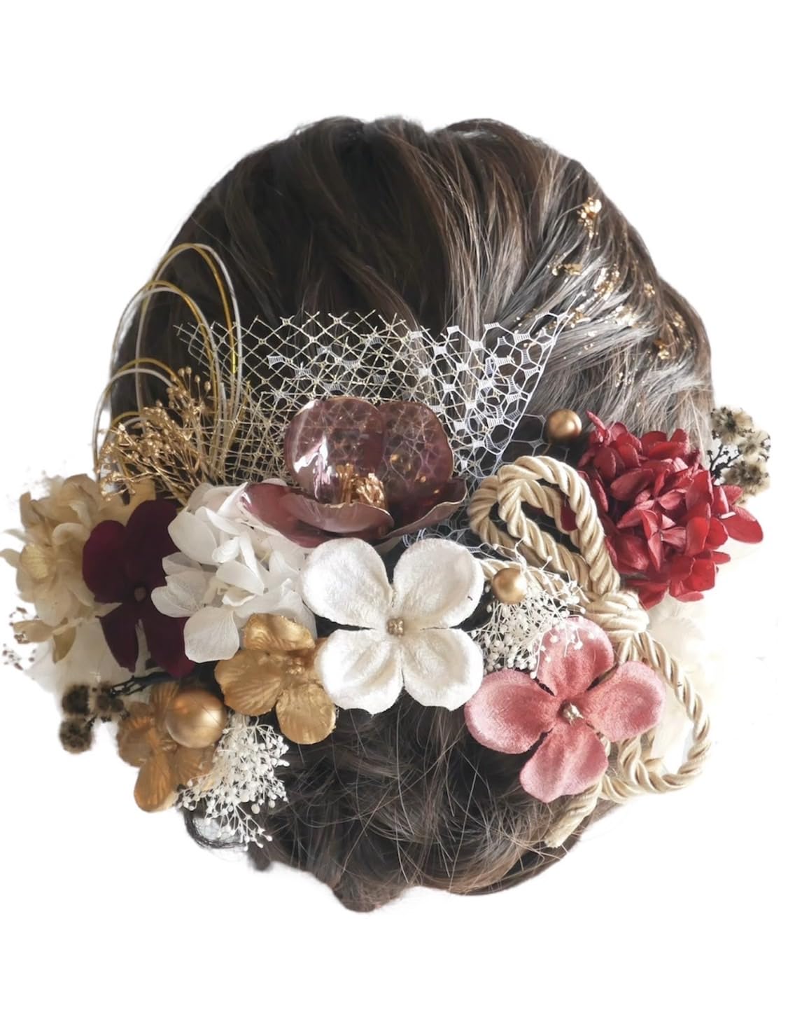 

Lomeri Hair Dried Size L3 Available in 6 for and Ornament, Flowers, (Red), Colors, Coming-of-Age Ceremonies, Graduations, Weddings.