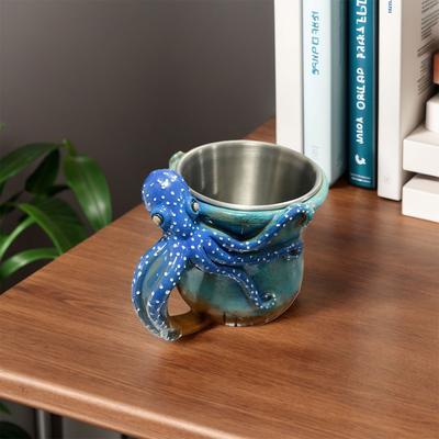 Neuheit Oktopusse Tasse Kaffee Milch Tee Tasse Kreative Oktopusse Kaffeetasse Wasserbecher für Kaffee Milch Tee Liebhaber Geschenke