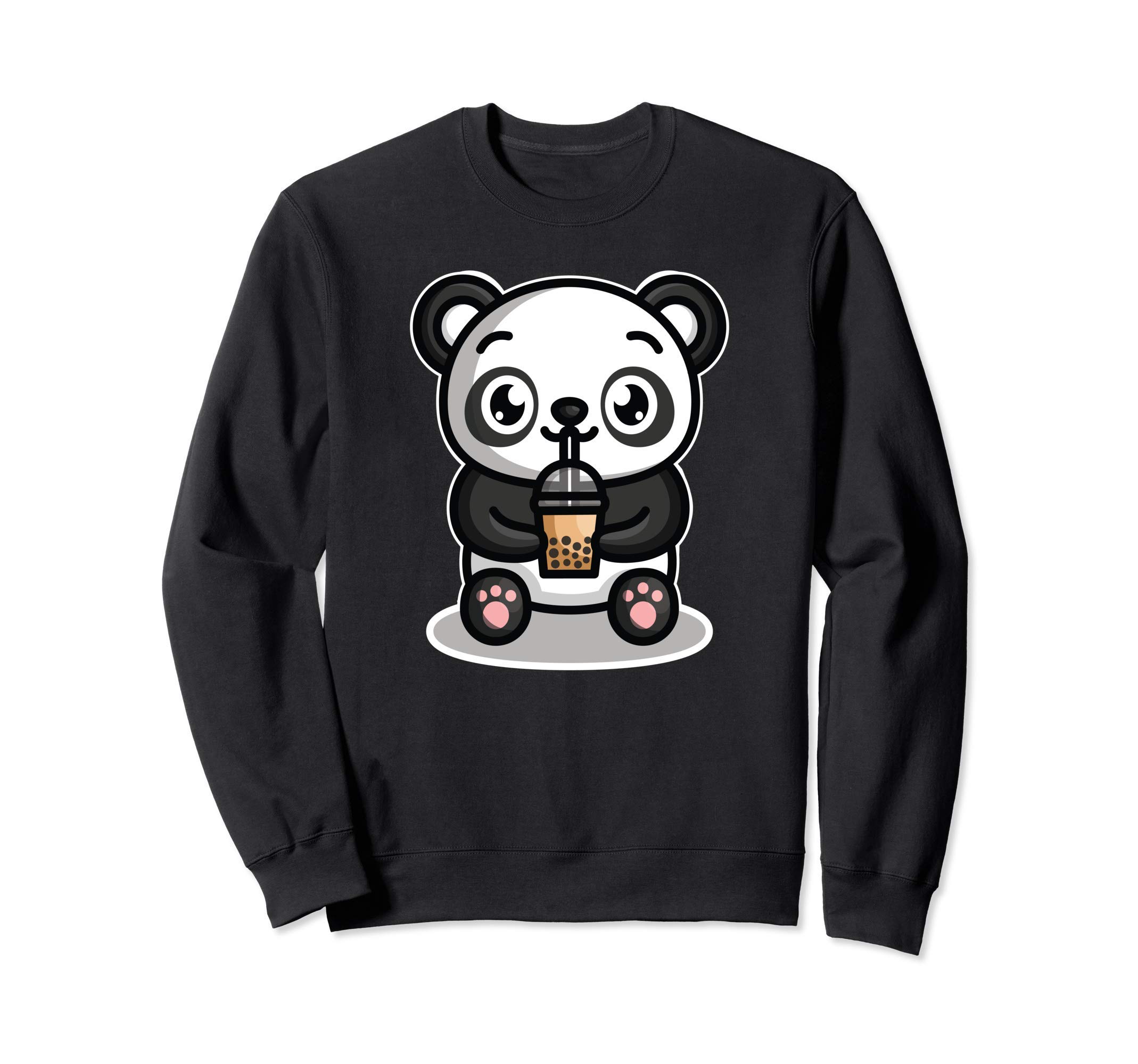 

Bubble Boba Tea Kawaii Panda Bear Tapioca Milk Tea Gift Sweatshirt