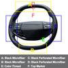 New DIY Hand Stitched Leather Steering Wheel Cover For Kia K4 2026 2026 2026 Classic Automobile Interior Modified Accessories