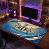 Tappetino Mouse Grande Stampa Calcio Newcastle United, Tappetino Esteso Antiscivolo per Scrivania da Gioco per Ufficio Casa