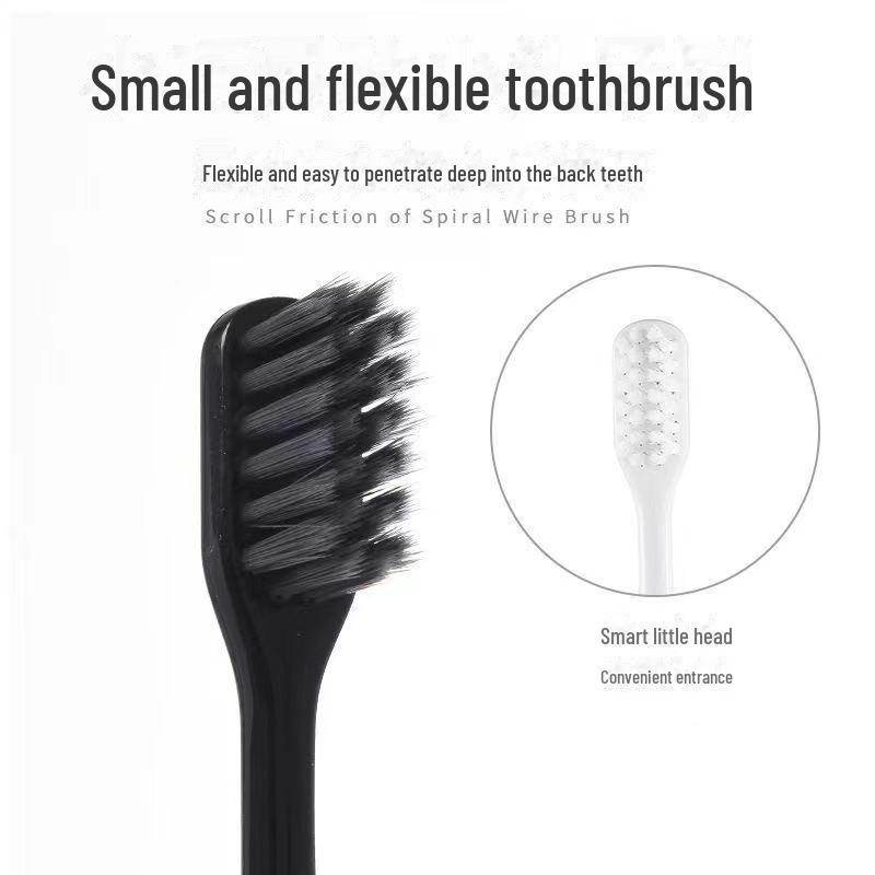 Set de brosses à dents pour couple Pasha en Noir, Blanc, Or et Argent - Pièce unique - Dropshipping disponible