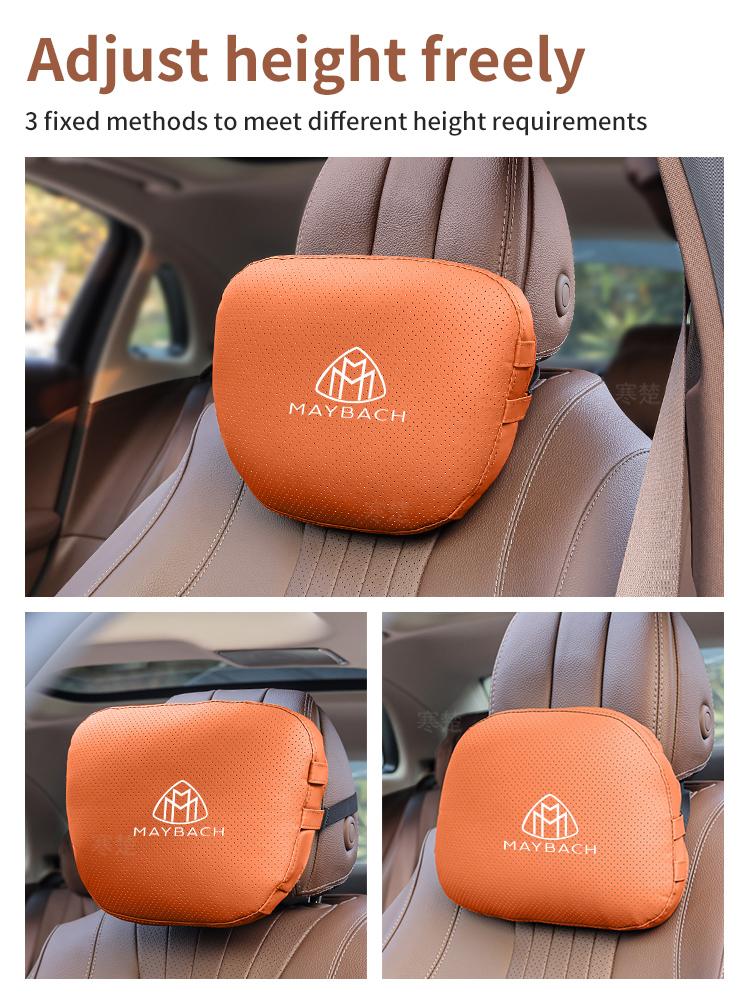 For Maybach S Class S400 S450 S480 S500 S580 S650 S680 GLS480 GLS600 Car Headrest Neck Support Neck Pillow Seat Waist Cushion