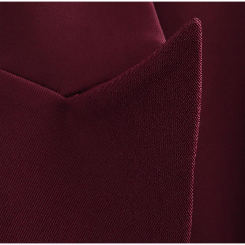 Женский пиджак красного вина — фото 9