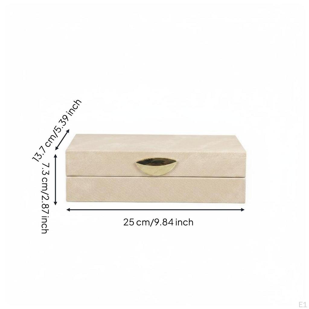 Jewelry Box Minimalist Storage Modern Desk Organizer for Dressing Table 25137cm