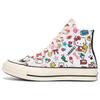 Hello Kitty X Chuck Taylor All-Star Stickers Unisex Sneakers White Pink-Green A17696C