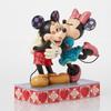 Disney Traditions Mickey Minnie Kiss Mark 6016327 &