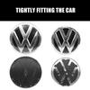 2026 Hot For VOLKSWAGEN VW 2Pcs VW Replacement Front Grill Badge Rear Trunk Lid Emblem Logo Decorative For Volkswagen Polo 6 6C
