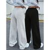 Women's Drawstring Jogging Pants, Casual and Comfortable with Pockets, Mid Waist Sports Pants, Suitable for All Seasons