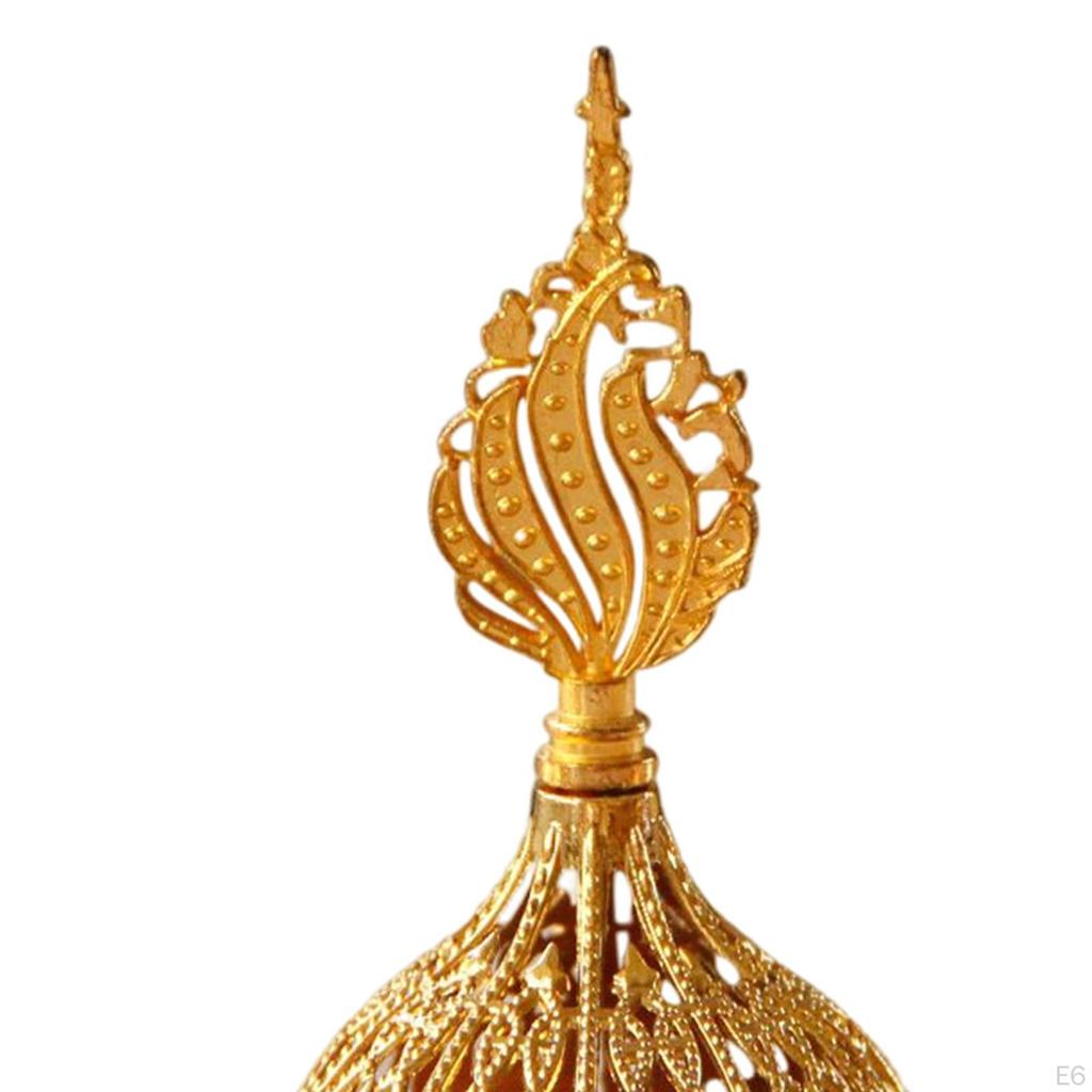 Metal Burner Table Centerpiece Decoration Fragrance Diffuser Censer Holder for Teahouse Temple Yoga