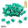 20-Pack Standard Blade-Type Automotive Fuses with Fuse Puller Universal Automotive Fuses Suitable for Cars Trucks Suvs Rvs Boats Motorcycles Marine