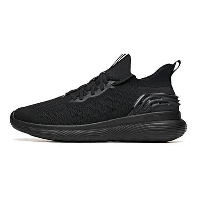 Buty treningowe z amortyzacją i odpornością na poślizg Męskie sneakersy Standardowe-Czarne 112027712-3