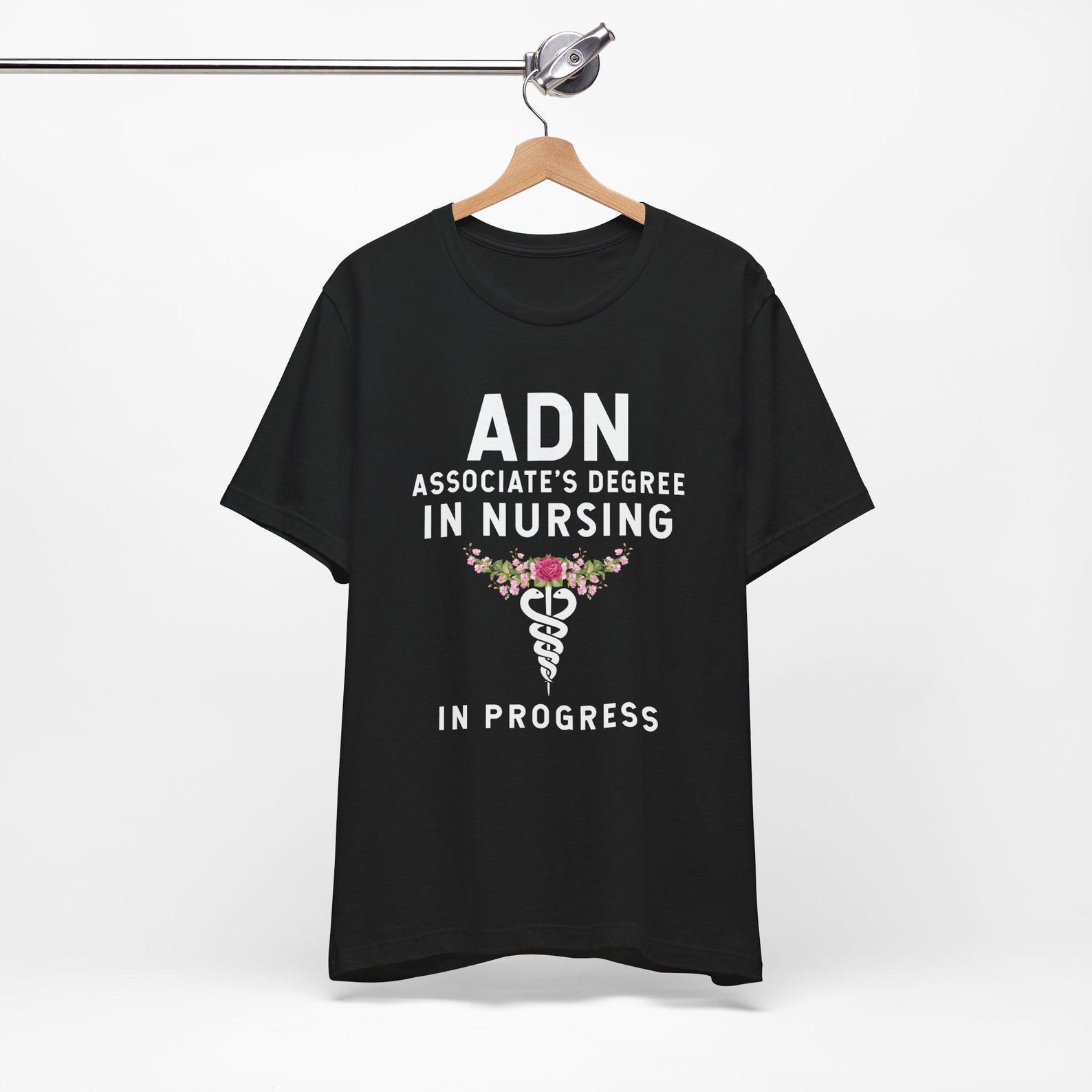 Associate s Degree In Nursing Student Unisex Tee Shirt, ADN Degree, Adn Student , Associate Degree , Nursing School , ADN In Progress S