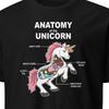 Unicorn Anatomy T Shirt Whimsical Fantasy Art Versatile Breathable Stylish Designer Clothes