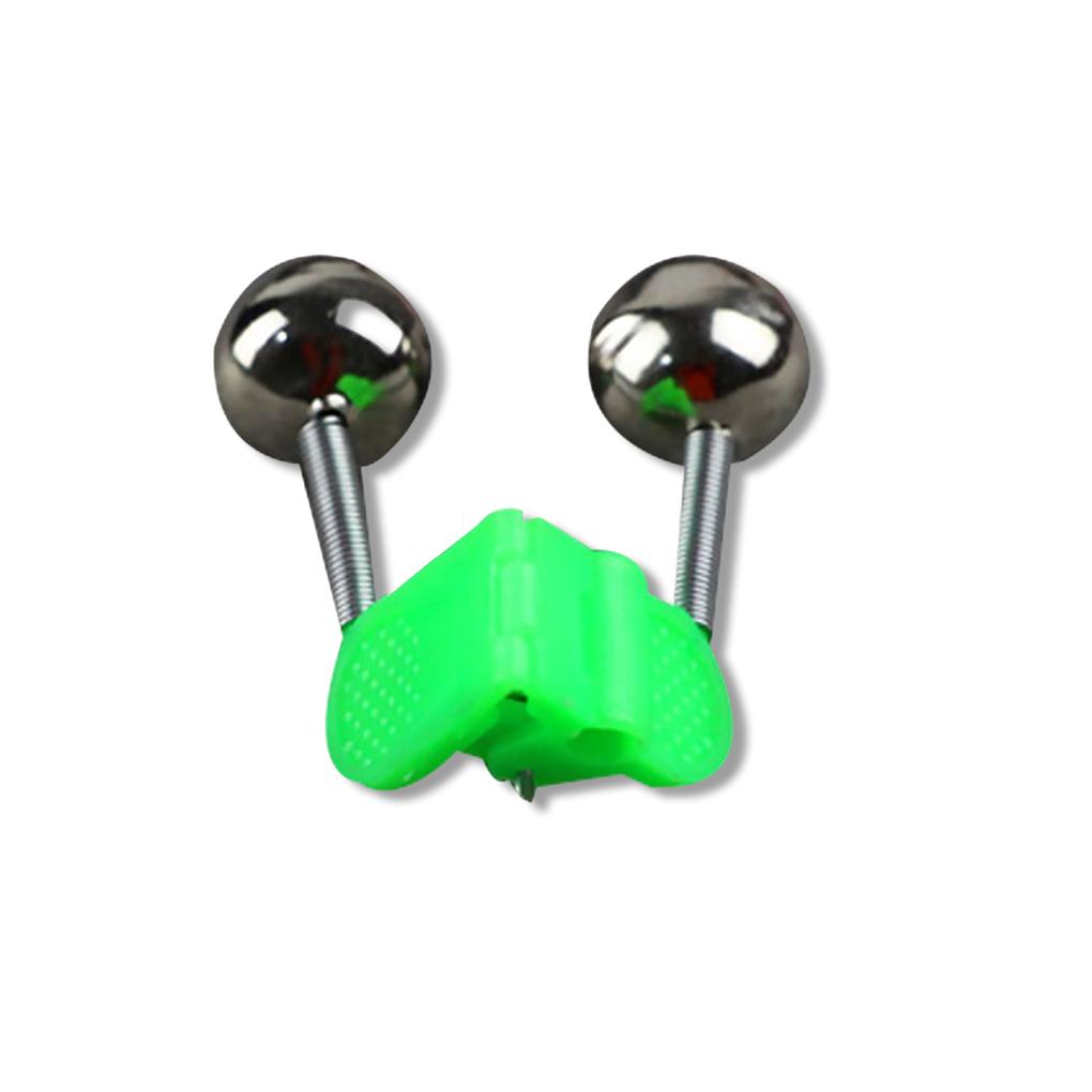 Twin Spiral Bells Fishing Bite Alarms Outdoor Angling Tool Accessories
