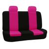 Universal Flat Cloth Car Seat Cover Non-slip Design Front Set