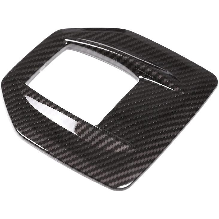 LLKUANG for Alfa Romeo Giulia Stelvio 2017 2018 2019 ABS Carbon Fiber Interior Center Console Gear Shift Panel Cover Trim