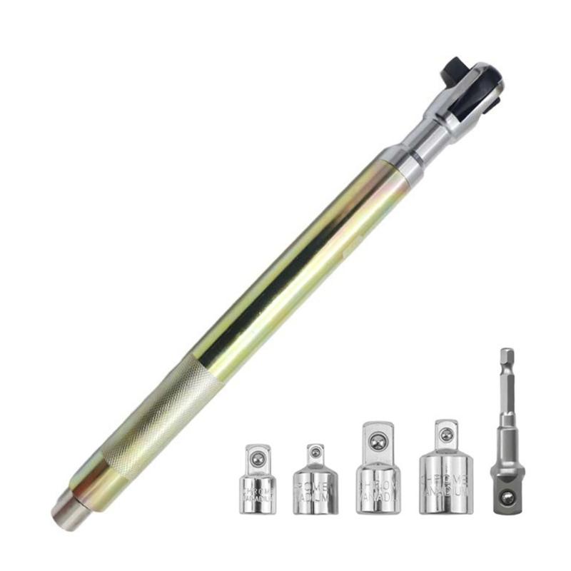 

Practical 1/2Inch Ratchet Wrench Kit With Hand And Power Mode For Automotive Repair And DIY Projects 1