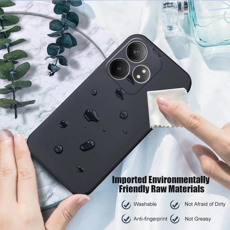Liquid Silicone Case For Realme GT NEO 6 NEO6 SE GT6 GT6T 6T Liquid Silicone Case Global Version Full Body Camera Protect Case Cover Silicon