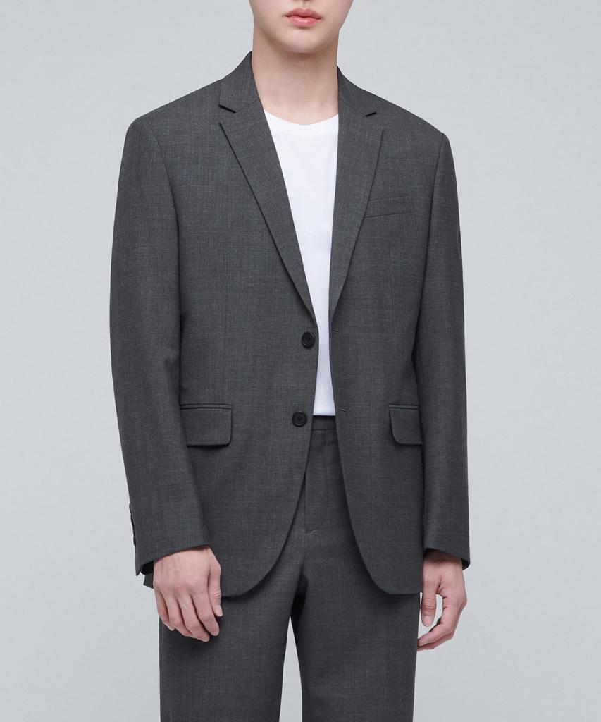 Musinsa Standard Basic Wool Blazer [Medium Grey]