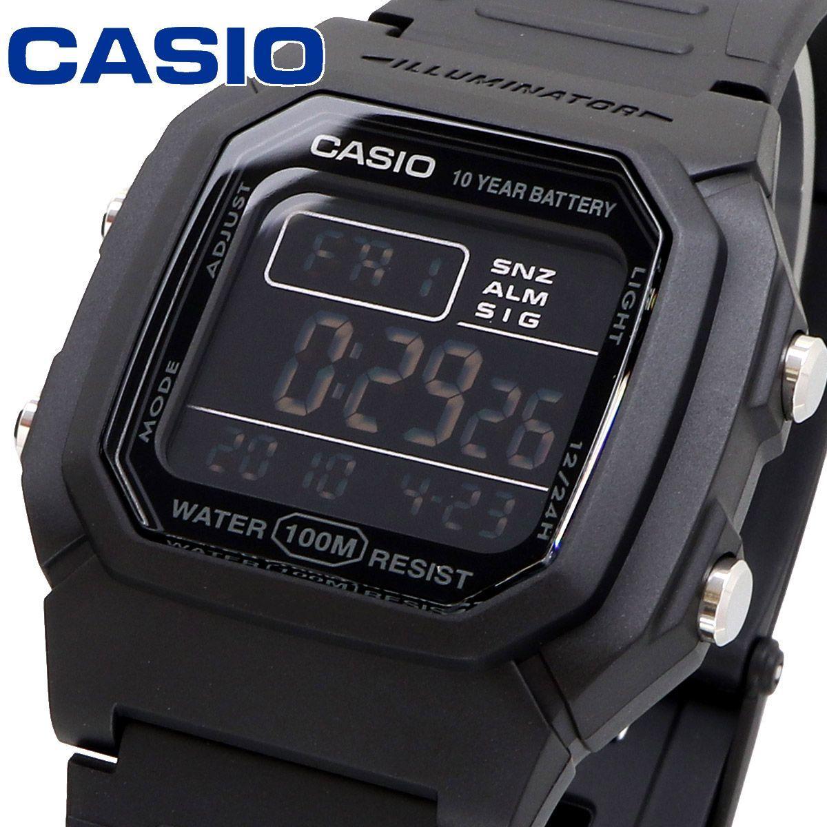Used New Unused Watch Casio Cheap Casio Chipukashi Watch W-800H-1BV