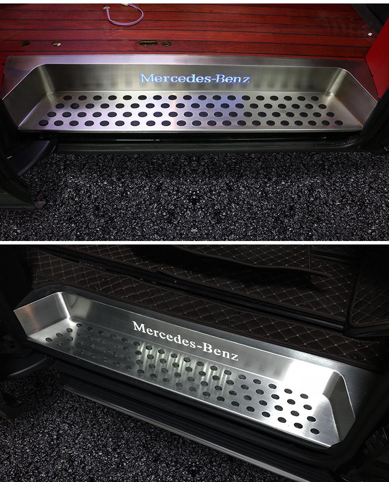 VITO V260L Stainless Steel Tailgate Protector Sill Strip