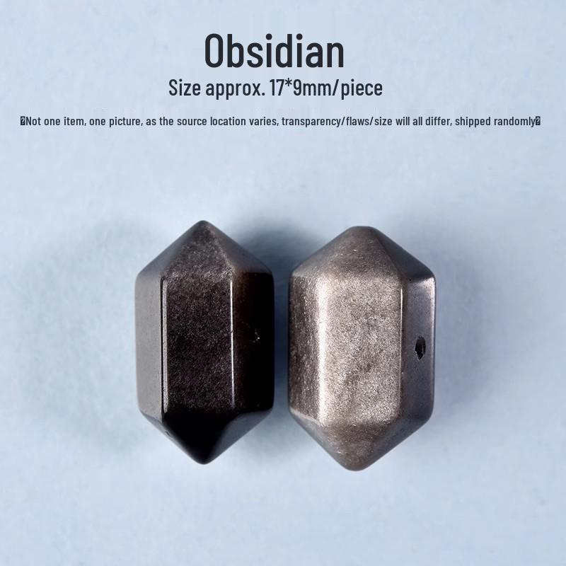 Натуральные неровные граненые хрустальные бусины для изготовления браслетов своими руками - Простой универсальный стиль.