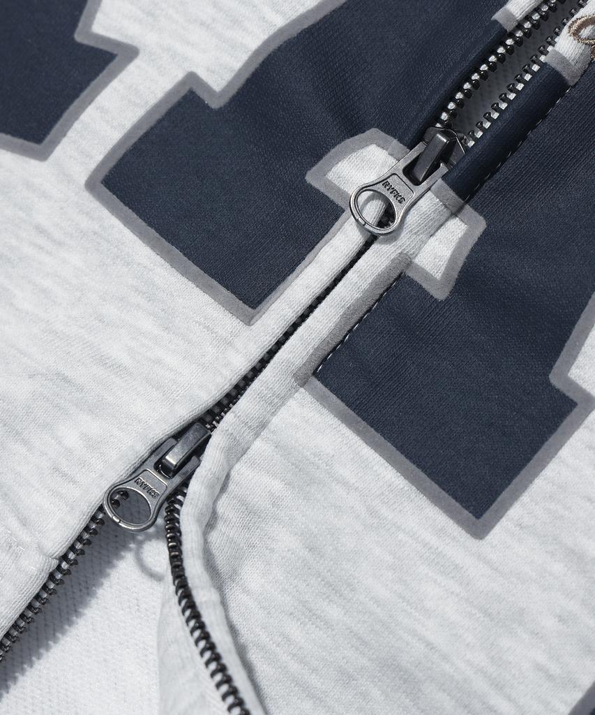 Rayfikers Ray Big Arch Logo Zip-Up Hoodie Mq6Tu145_Oatmeal