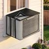 Mesh Mesh Window AC Cover Waterproof Outdoor Cover AC Cover Rainproof Cover Block Leaves