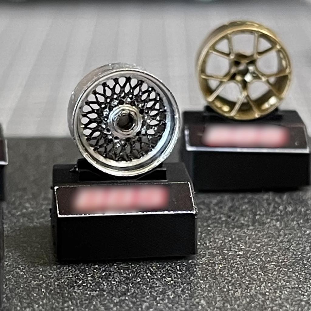 Diorama 1/64 Car Wheel Display Stand Model Garage Scene Props Model Accessories