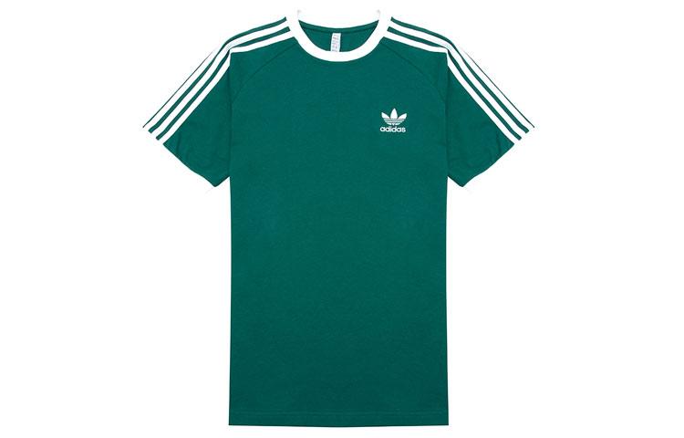 Adidas Originals 3 Stripes T Shirt Men s Emerald Green HE9546 XL